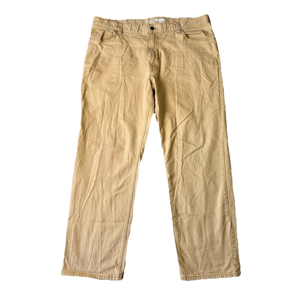 Carhartt Pants Mens 40x32  Relaxed Fit Straight Chore Workwear Jeans Tan